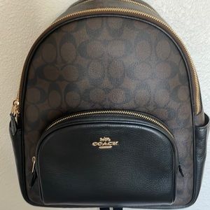 Coach Backpack in Signature Canvas